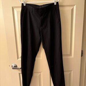 J.M. Haggar Black Dress Pants